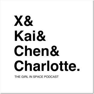 X & Kai & Chen & Charlotte Posters and Art